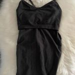 Athleta  Seamless Cami Tank Top Built-In Bra  Cross-Back Gray  Photo 4