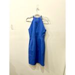 Banana Republic NWT  Bi-Stretch Racer-Neck Sheath Mini Dress Blue Women's Size 8 Photo 3