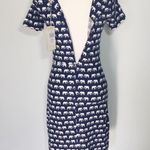 Modcloth NWT Sugarhill Boutique Navy Blue Elephant Dress Photo 1