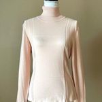 Carlisle  | Pink Lightweight Turtleneck Sweater Sz L Photo 0