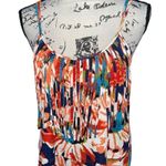 Joy Joy  floral‎ fringe top maxi dress small Photo 1