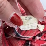 Denim & Supply  Sz M Ralph Lauren Button Front Red Plaid Shirt Oversized Cotton Photo 9