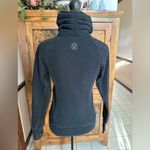 Lululemon Cuddle Up Jacket Black (White Trim) Size 4 Photo 5