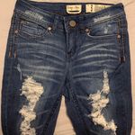 Indigo Rein Distressed Jeans  Photo 2