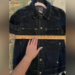 Silver Jeans S Cropped Dark Wash Jean Denim Jacket Photo 7