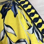 VTG Averardo Bessi Crop Top 12 Yellow Floral Button Down V Photo 5