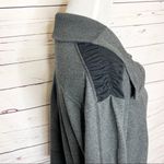 Champion  Gray Cropped Full Zip Thumbhole Athletic Jacket Women’s Size XXL Photo 4