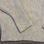 Cupcakes and Cashmere  Cream Ribbed Turtleneck Sweater Photo 4