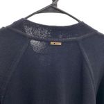 St. John Sport Size XL Santana Knit Full Zip Jacket Black Flare Sleeve Old Money Photo 8