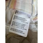 Style & Co Womens Shorts Sz 18 White Pastel Yellow Blue Pink Striped Short Woven Photo 9