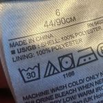 Banana Republic Grey Crepe Sleeveless Dress Button-Front Pleated Size 6 Women's Photo 11