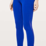 Lululemon  Train Times 7/8 Leggings 25 Inch Jet Stream Blue Size 4 Photo 0