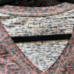 Mudd short sleeve vneck cheetah shirt size small Photo 1