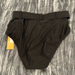 Kona Sol High-Waisted Black Bikini Bottoms with Belt Size XL by  Photo 1