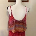 Urban Love Aztec Print boho maxi Summer dress Pink Photo 5