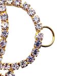 Rhinestone & Gold Tone Hair Bun Nest Cover Wedding Ballet Dance Gymnastics Photo 5