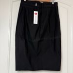 Black Pencil Skirt Knee Photo 3