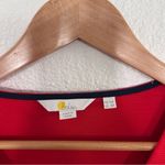 Boden Red Bronte Ottoman Ribbed Knit Dress Size 8 Photo 3