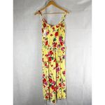 Yumi Kim  Jumpsuit Pretty Chic Cropped Floral Flow Sunnyside Yellow Size Medium Photo 2