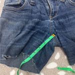 Baby Phat Vintage  denim shorts cutoff y2k embroidered logo buckle cat jean wash Photo 8