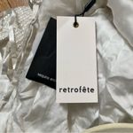 NWT Retrofete Rebecca Sequin Dress in Moonglow White Size XS‎ Photo 5