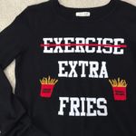 Ultra Flirt Graphics Fries Sweater Photo 2