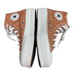 Converse Chuck Taylor All Star Sneaker Lift High Metallic Shimmer Size 5.5 Shoe Photo 3