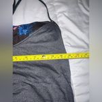 Lululemon  No Limit Gray‎ Floral Bra Layered Tank Yoga Gym Workout Running 10 Photo 3