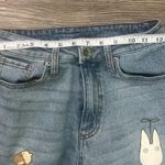 Her Universe  Blue Straight Leg Jeans with Cute Prints Photo 2