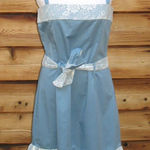 Love moschino NWT Blue Lace Trim Dress Photo 0