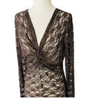 Karen Kane VINTAGE  Lace Twist Top Photo 1