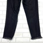 SO Women's  High Rise Mom Jean Distressed Black Raw Hem Size 3 | 26W‎ Photo 6