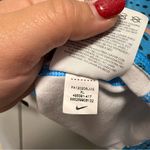 Nike  Pro Women's Stretchy Lightweight Pullover Sweatshirt‎ Blue Grey Polkadot XL Photo 4