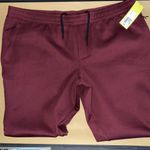 All In Motion Mens Tech Jogger Pants Red berry Moisture Wicking Athleisure 2XL Photo 1