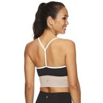 Gaiam (M) Strappy Wireless Sports Bra Med-Impact Racerback Workout Yoga Bralette Photo 6