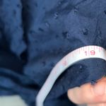 Mi Ami 100% Rayon Navy Blue Romper Size M Photo 5