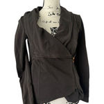 Akira  Chicago Red Label SZ S grey sweatshirt zipper moto jacket Photo 0