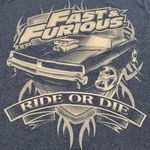 Universal Studios Shirt Size Large Fast & Furious Supercharged Ride Or Die Shirt Unisex T-shirt Photo 3