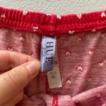Hue EUC ‎ women’s red pink heart spotted drawstring pajama pj shorts summer XL Photo 4