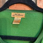 Milano women’s embroidered button front cardigan sweater kelly green L Size L Photo 3