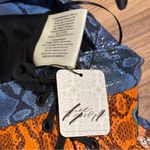 Free People  x Dancassab XS Snakeskin Print Carmina Leather Pants Festival NWT Photo 3