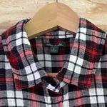 Wild Fable plaid flannel sleeveless button front cropped top XL Photo 10