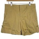 Vince Women’s Tailored Chino Shorts in Khaki Size 10 Photo 0