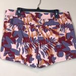 Eddie Bauer  Women’s Floral Print Multicolor Beach Swim Board Shorts Photo 4