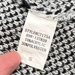 Debut  Grey Plaid Open Front Cardigan Size Small Photo 5