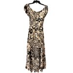 Free People  Ultraviolet Black and White Midi Dress - XS Photo 4