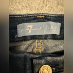 7 For All Mankind  b(air) denim the ankle skinny frayed size 26 Photo 3