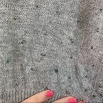 American Eagle  Gray Beaded Cropped Cardigan Photo 4