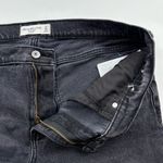Abercrombie & Fitch Black Women's Mid Rise 90s Straight Jean 32 14R Photo 9