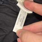 J Crew Factory Women’s Linen Cotton Blend Drawstring Pants Black Size 6P Photo 8